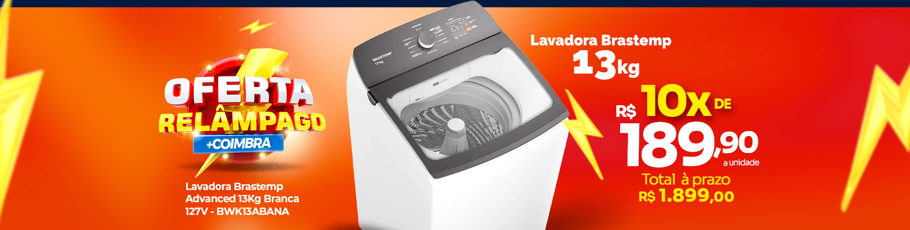 Lavadora Brastemp 13